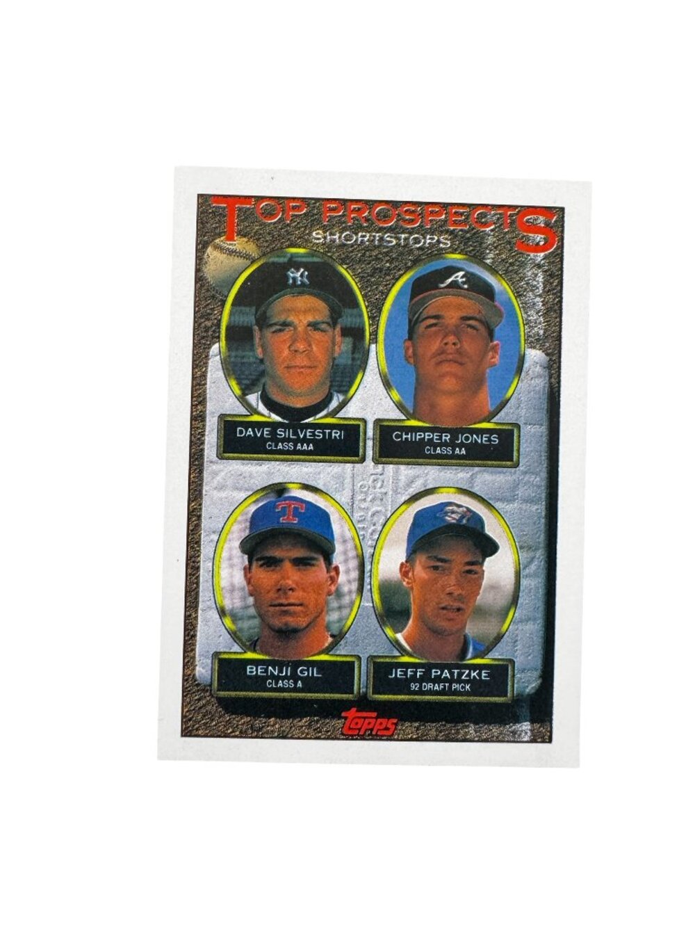 Topps Top Prospects Baseball Trading Cards Set of 3